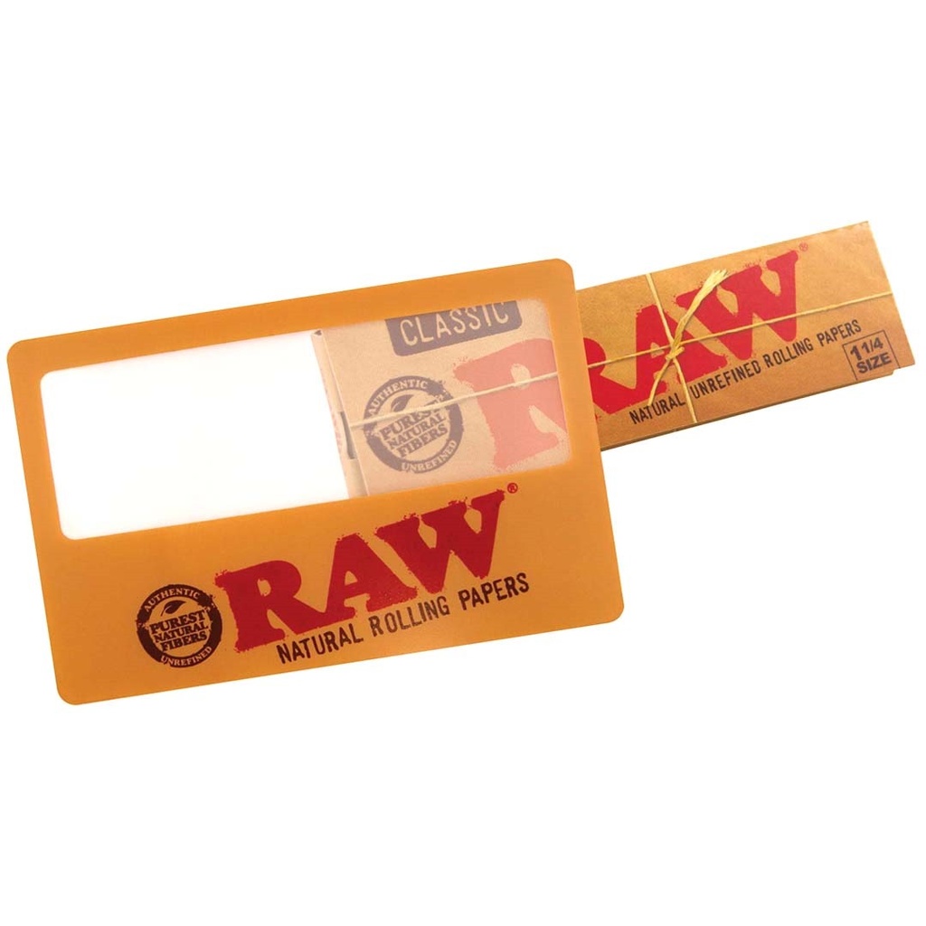 Raw Tarjeta Lupa