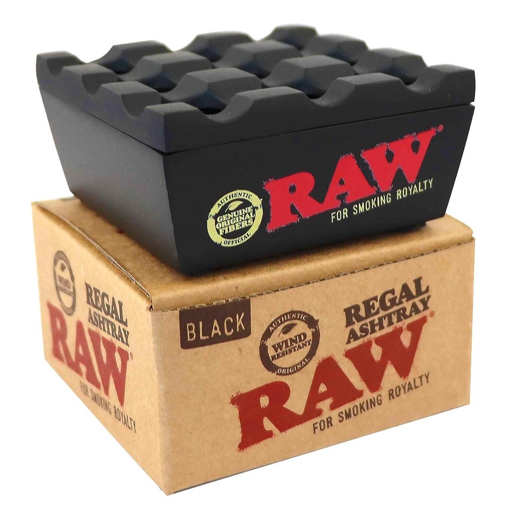 Raw Cenicero Regal Black