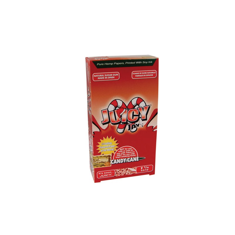 Juicy Jays Rolling Papers 1¼ 1/4 Candy Cane Display