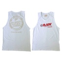 Raw Camiseta Tirantes Brazil Blanca