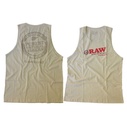 Raw Camiseta Tirantes Brazil Beige