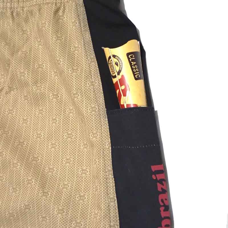 Raw Falda Brazil Beige/Negro
