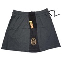 Raw Falda Brazil Gris/Negro