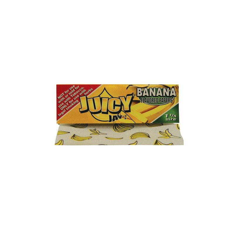 Juicy Jays Rolling Papers 1¼ 1/4 Banana Display