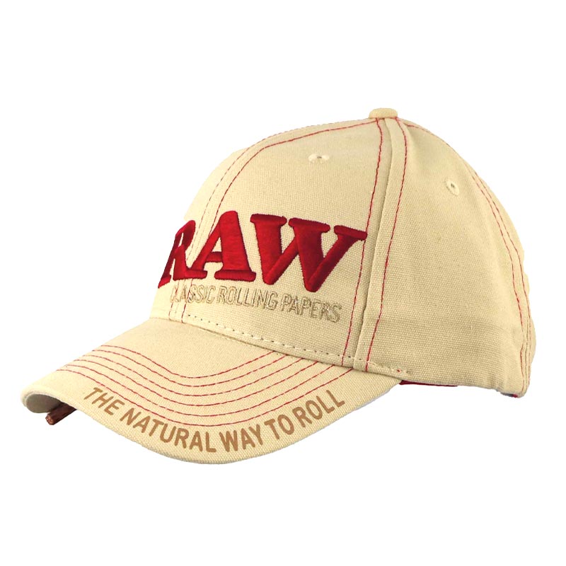 Raw Gorra Beige + Poker
