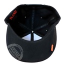 Raw Gorra Black Logo (Visera Plana)