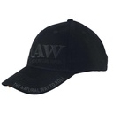 Raw Gorra Black On Black + Poker