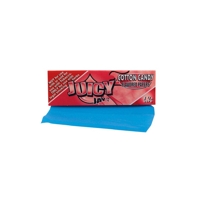 Juicy Jays Rolling Papers 1¼ 1/4 Cotton Candy Display
