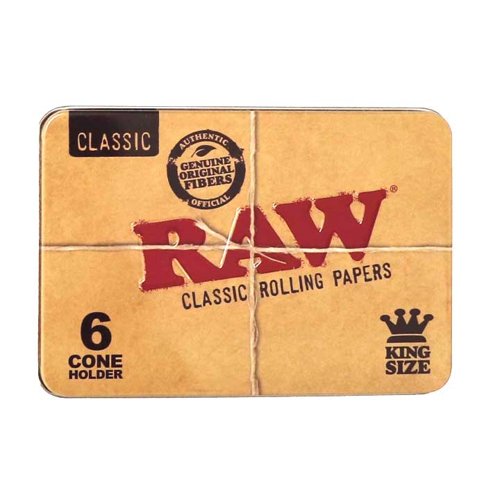 Raw Caja Metal 6 Conos/20 Display