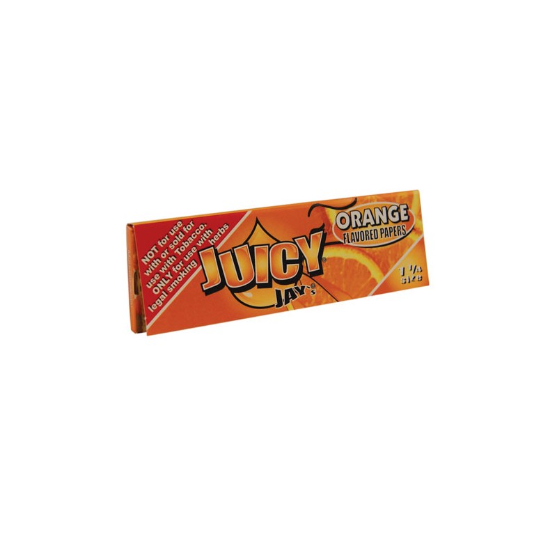 Juicy Jays Rolling Papers 1¼ 1/4 Orange Display