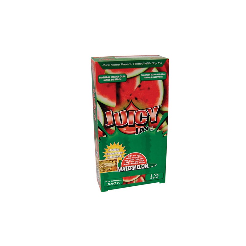 Juicy Jays Rolling Papers 1¼ 1/4 Watermelon Display