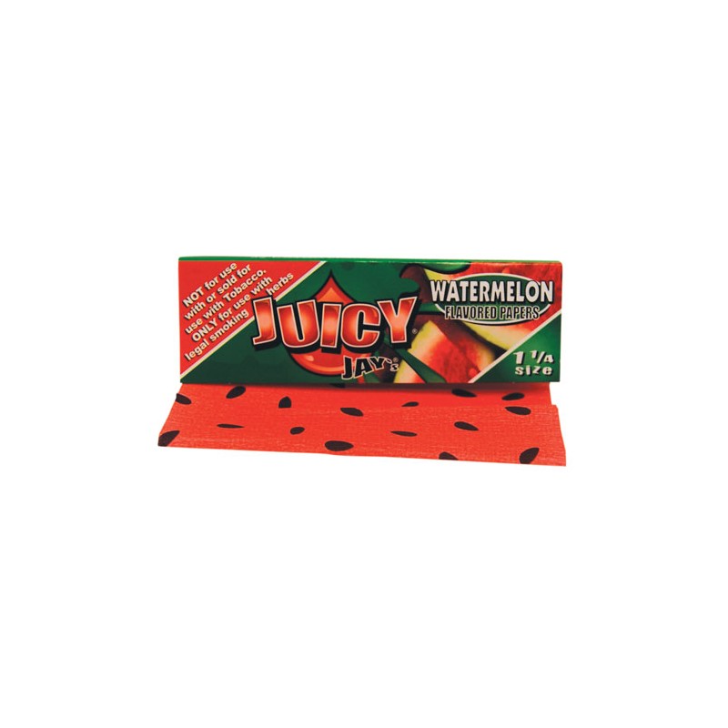 Juicy Jays Rolling Papers 1¼ 1/4 Watermelon Display