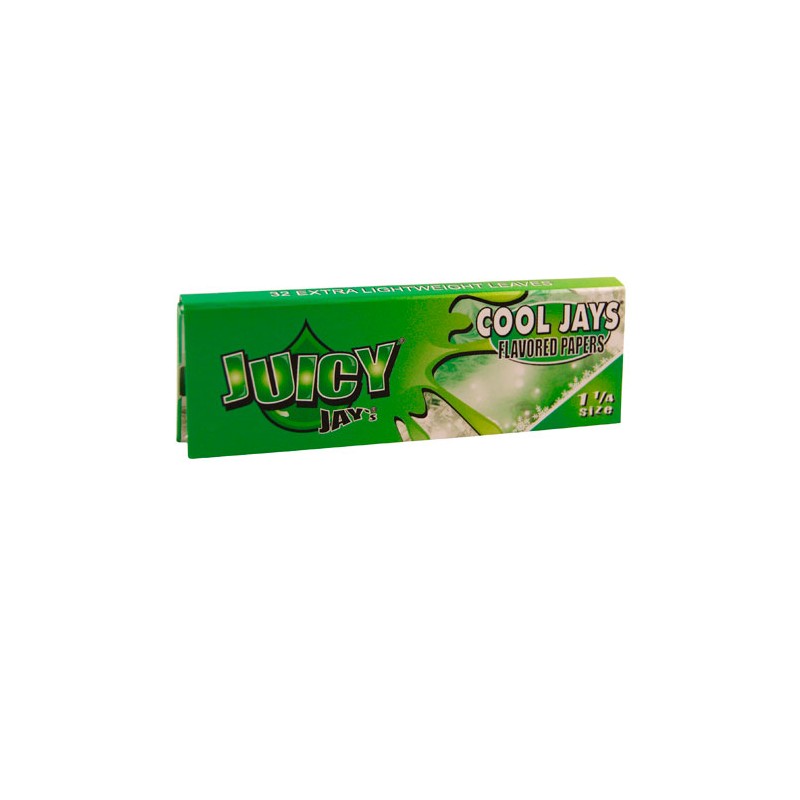 Juicy Jays Rolling Papers 1¼ 1/4 Cool Jays Menthol Display