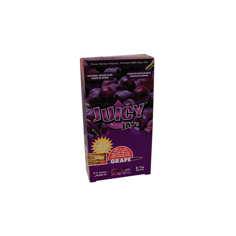 Juicy Jays Rolling Papers 1¼ 1/4 Grape Display