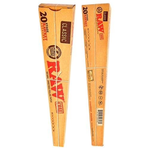 RAW Cone Classic 20 Stage Rawket Display