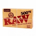 RAW Rolling Papers Classic 1¼ 1/4 500 Display