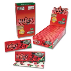 Juicy Jays Rolling Papers 1¼ 1/4 Raspberry Display