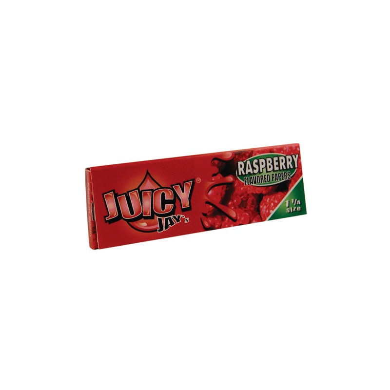 Juicy Jays Rolling Papers 1¼ 1/4 Raspberry Display