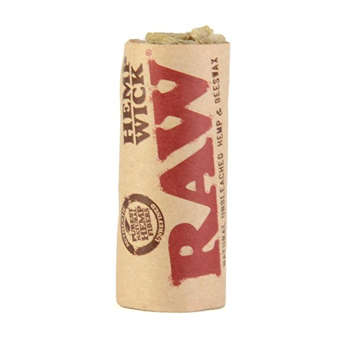 RAW Hemp Wick Roll 20 6m Display