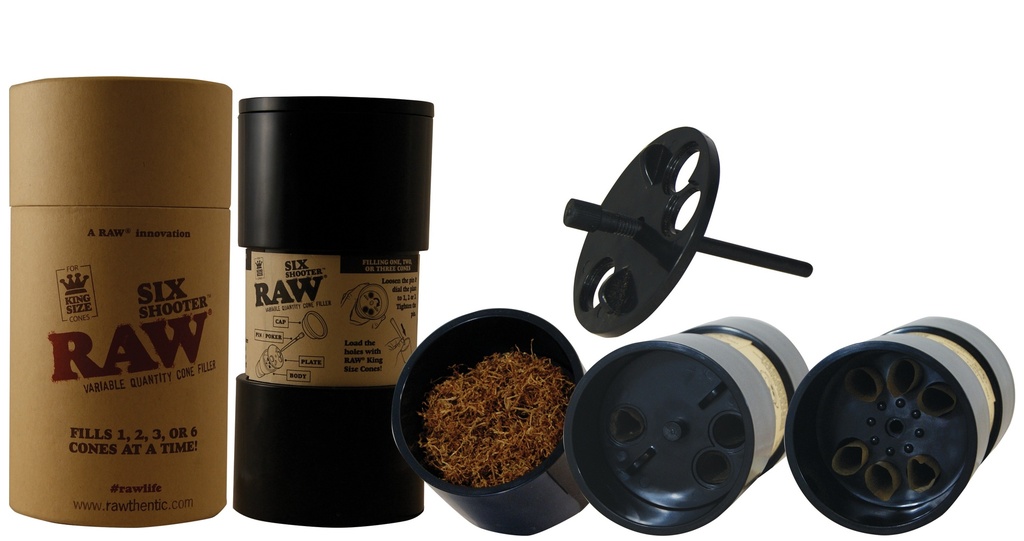 RAW Filler Cone Six Shooter 1¼ 1/4 Unit