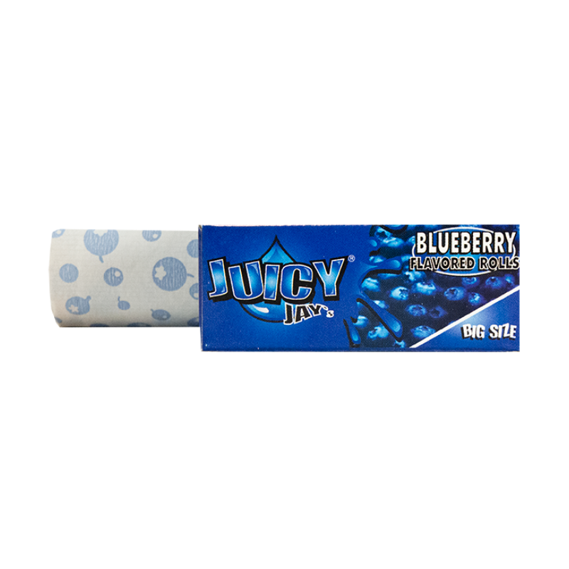 Juicy Jays Rolls King Size Blueberry Display