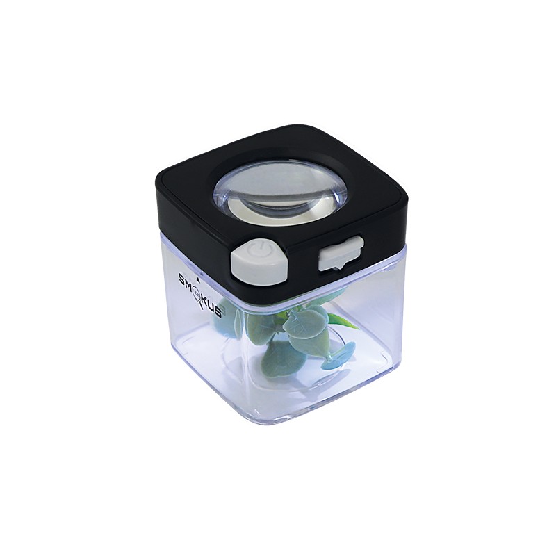 Smokus Focus Storage Jar Comet Infinity Black Unit