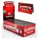 Elements Rolling Papers Red Single Wide Double Window Display