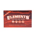 Elements Rolling Papers Red Single Wide Double Window Display