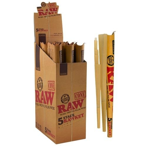 RAW Cone Classic 5 Stage Rawket Display