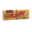RAW Rolling Papers Classic Connoisseur Single Wide Display