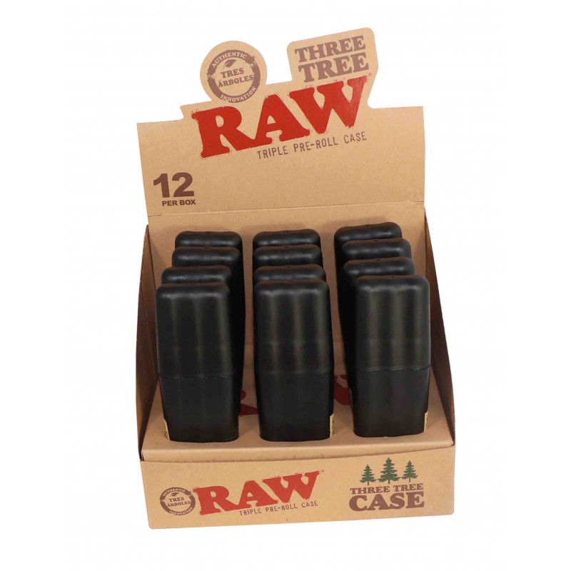RAW Storage Case Plastic Three Tree Case Display