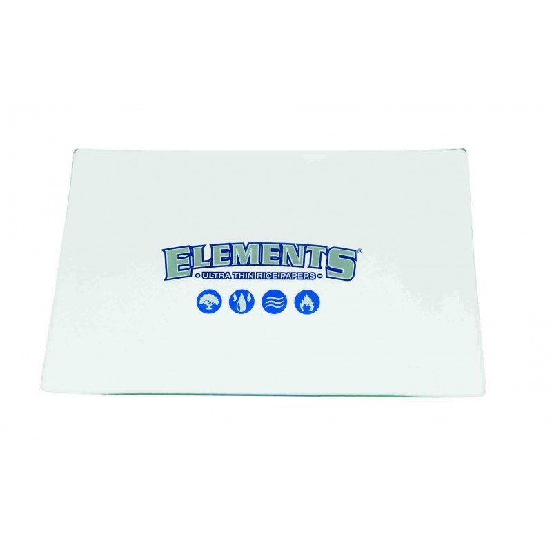 Elements Rolling Tray Glass Blue Original Medium Unit