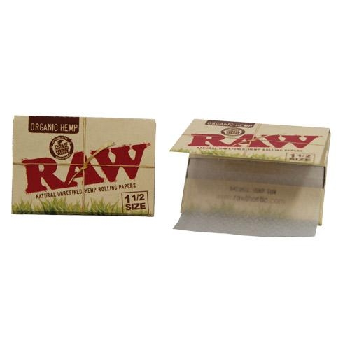 RAW Rolling Papers Organic 1½ 1/2 Display