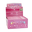 Elements Rolling Papers Pink King Size Slim Display