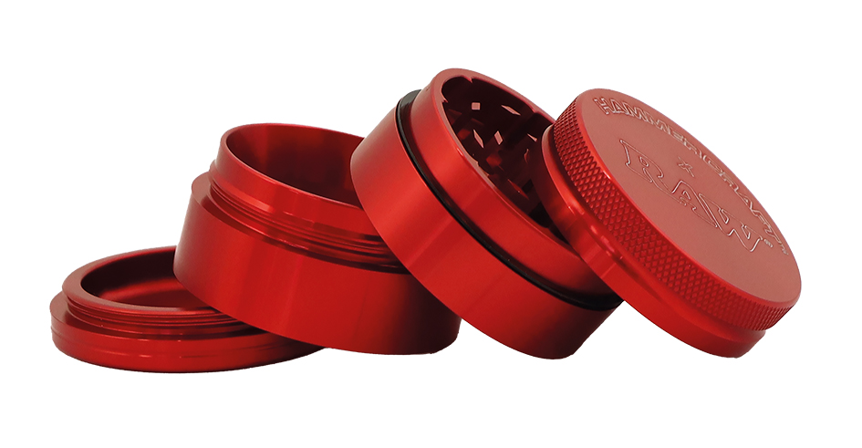 Raw Grinder x Hammercraft Rojo 4 Partes