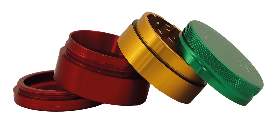 Raw Grinder x Hammercraft Rasta 4 Partes