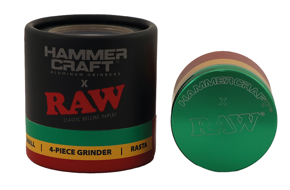 Raw Grinder x Hammercraft Rasta 4 Partes