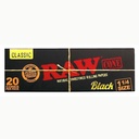 Raw Black Cone 20PK- 1/4