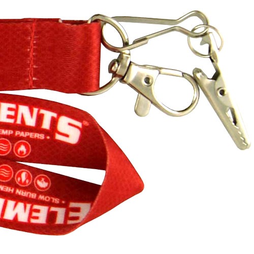 Elements Lanyard Red