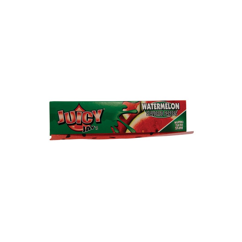 Juicy Jays Rolling Papers King Size Slim Watermelon Display