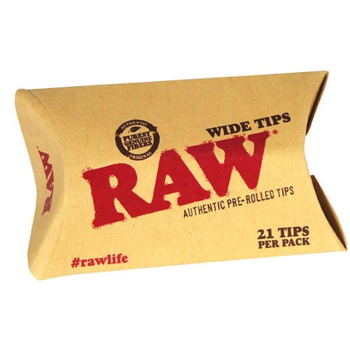 Raw Filtros Prerolled Wide Display
