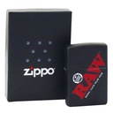 Raw Zippo Black