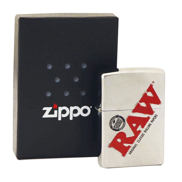 Raw Zippo Silver