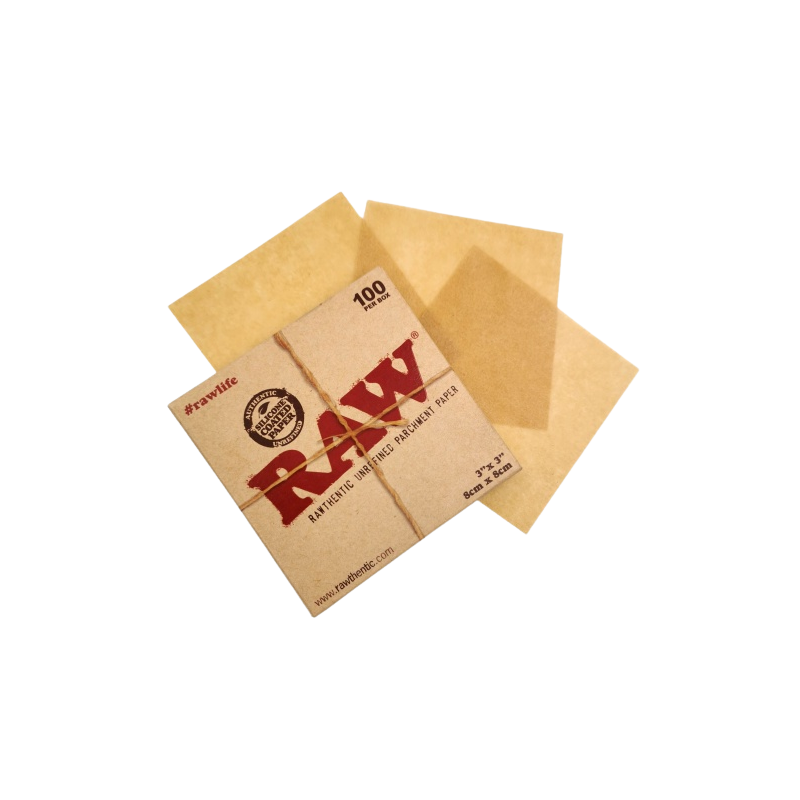 Raw Parchment 100 Hojas 8x8cm Display