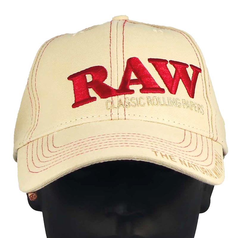 Raw Gorra Beige + Poker