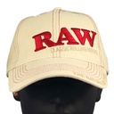 Raw Gorra Beige + Poker