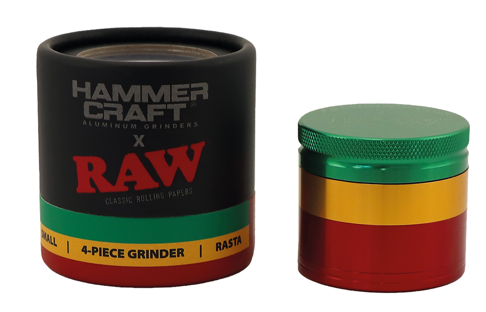Raw Grinder x Hammercraft Rasta 4 Partes