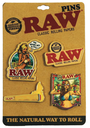 Raw Pins 4 Diseños