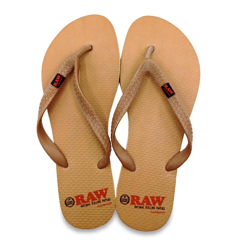 Raw Brazil Chanclas Marron