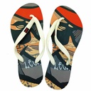 Raw Brazil Chanclas Blancas